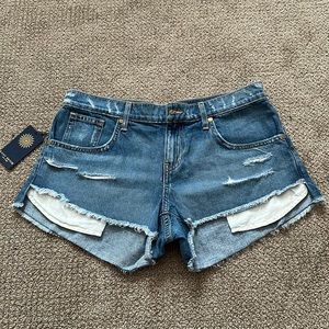 Ramy Brook short for women cut color blue size: 27